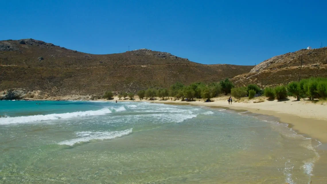 Psili Ammos strand på Serifos