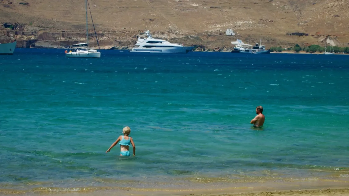 Strand på Serifos